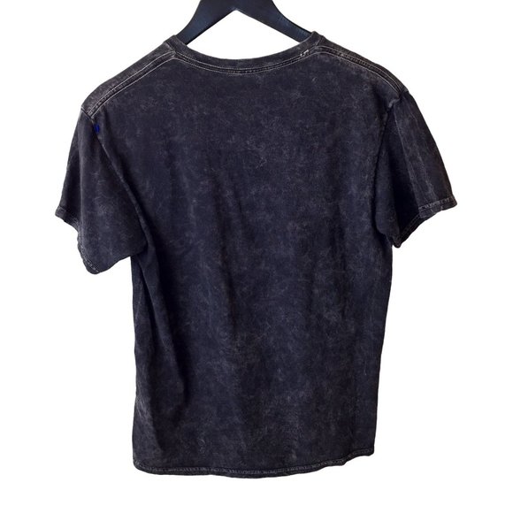 Star Wars T Shirt Stone Wash Graphic Tee Short Sleeve Cotton Solid Logo Small S - Picture 3 of 7